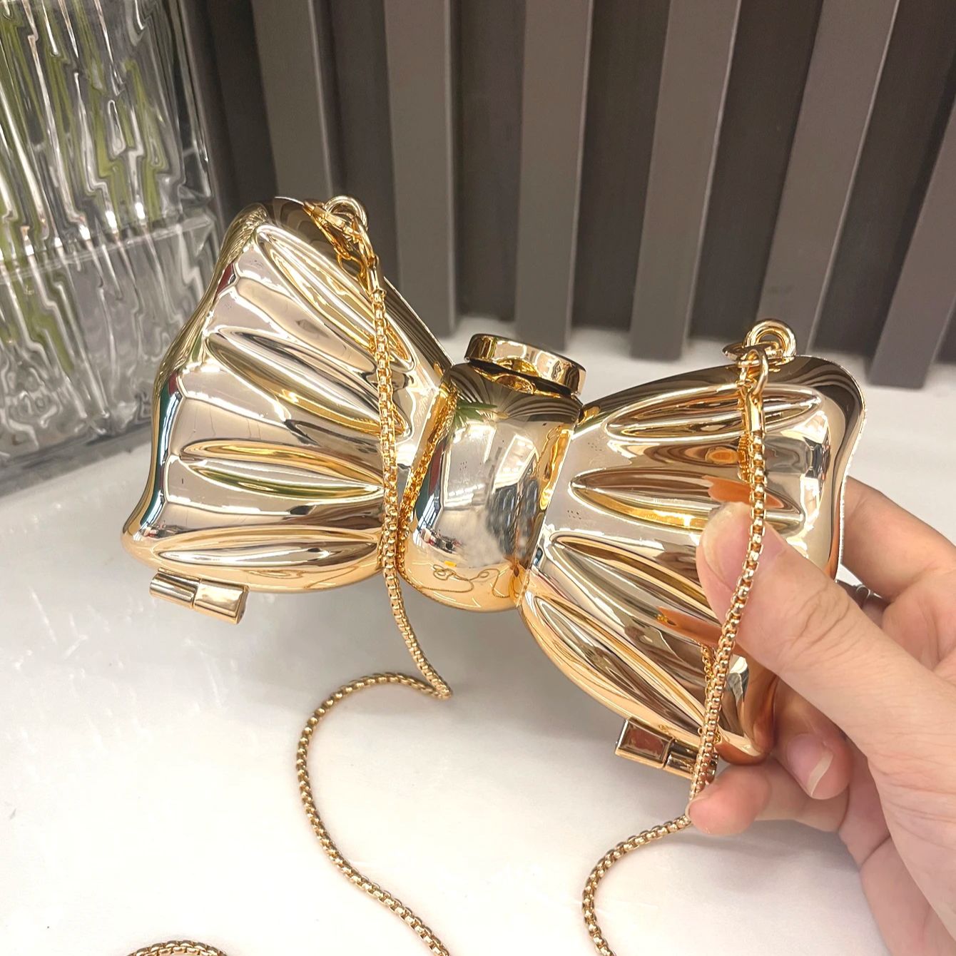 Luxury Bags Trending - Altın Akşam çanta Çantalar ve çanta