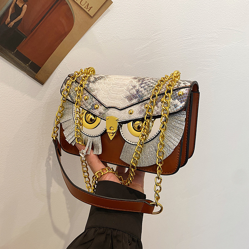 Luxury Bags Medium Size - Ağır Siklet Lüks Baykuş Maskesi Tasarımlı