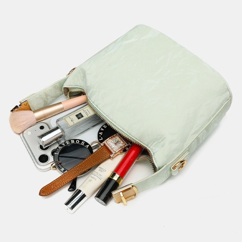Kadın Pembe Rugan Deri Mini Ça - Top Handle Patent Bag incelemesi ve fiyatı