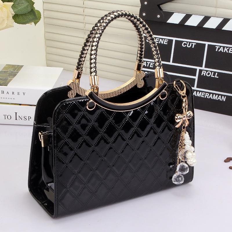 Kadın Parlak Tote Patent Deri  - Top Handle Patent Bag incelemesi ve fiyatı