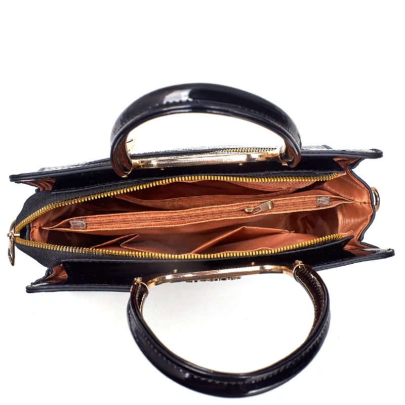 2 parçalı kadın çanta seti, ti - Top Handle Patent Bag incelemesi ve fiyatı