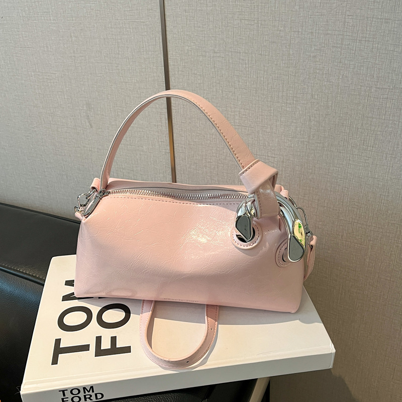 Kadın Modası Parlak Patent PU  - Top Handle Patent Bag incelemesi ve fiyatı