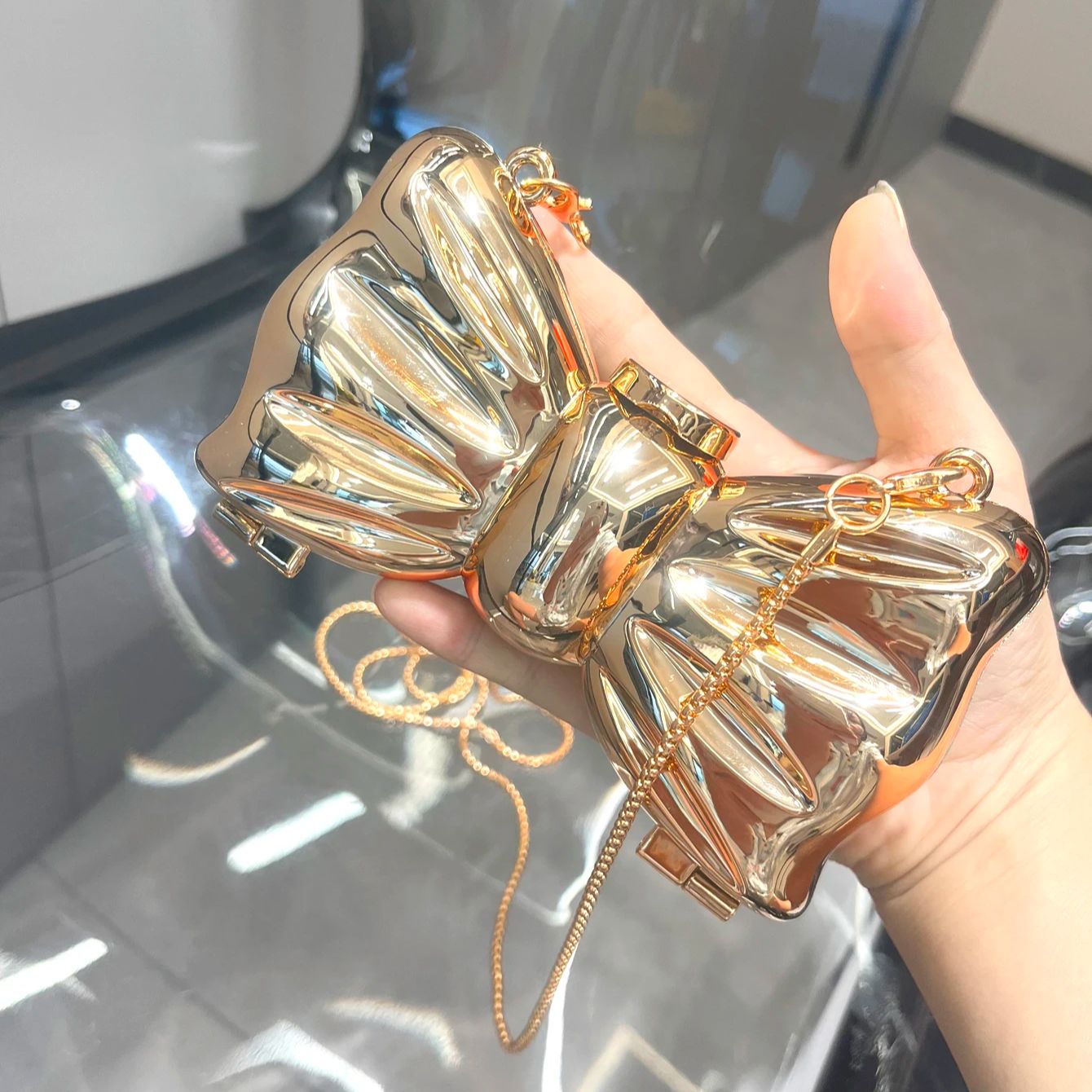 Altın Akşam çanta Çantalar ve  - Luxury Bags Trending incelemesi ve fiyatı