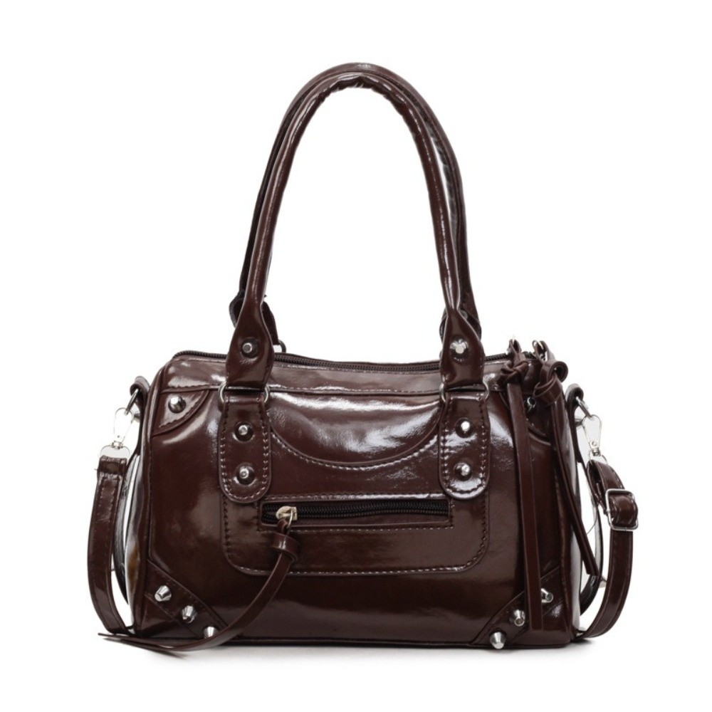 Vintage Perçinli Yastık Çanta  - Top Handle Patent Bag incelemesi ve fiyatı