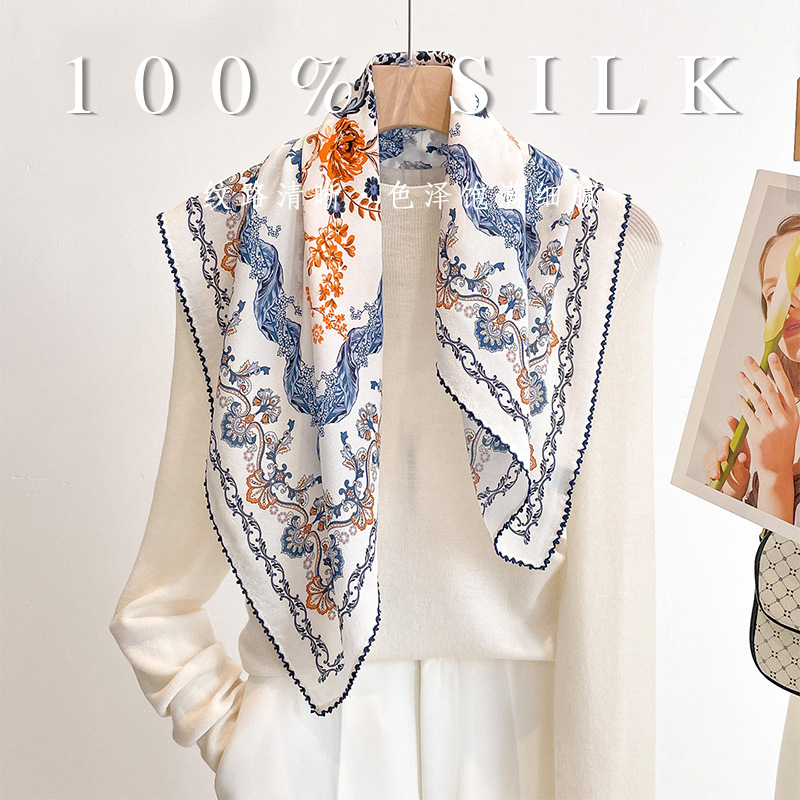Lüks %100 Dut İpeği Kare Eşarp - Luxury Bags China incelemesi ve fiyatı