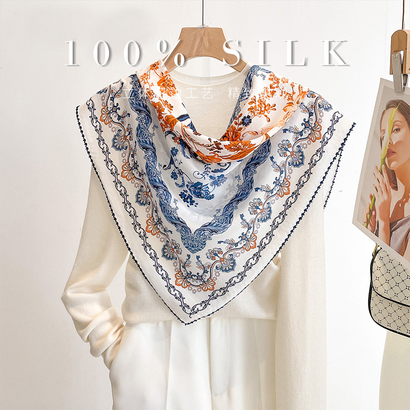 Lüks %100 Dut İpeği Kare Eşarp - Luxury Bags China incelemesi ve fiyatı