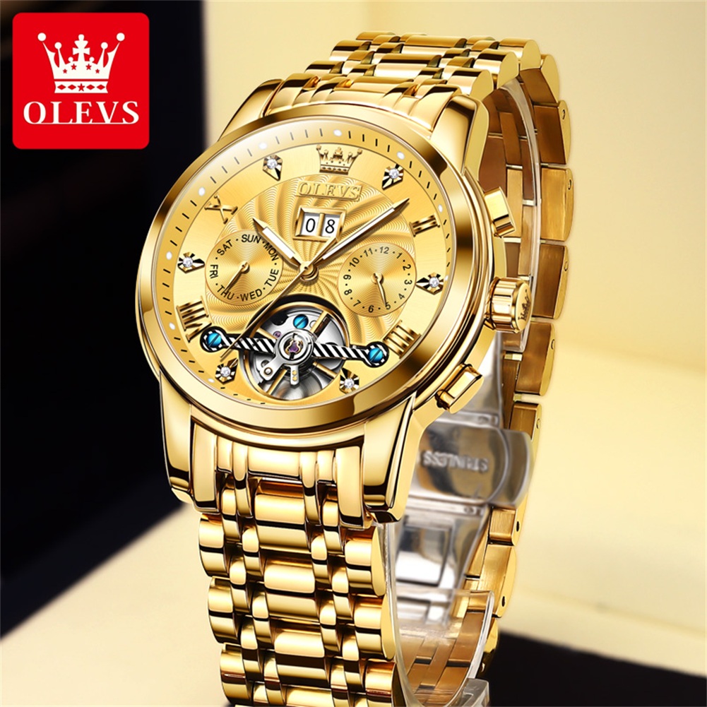 OLEVS 9910 Erkek Saat Orijinal - Luxury Bags Brands List incelemesi ve fiyatı