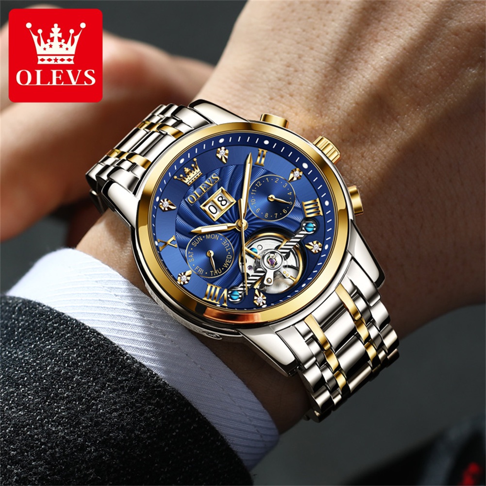 OLEVS 9910 Erkek Saat Orijinal - Luxury Bags Brands List incelemesi ve fiyatı