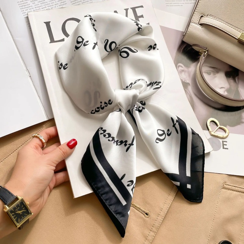 Kadınlar Lüks Ipek Saten Kare  - Luxury Bags Trending incelemesi ve fiyatı