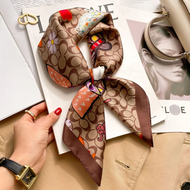 Kadınlar Lüks Ipek Saten Kare  - Luxury Bags Trending incelemesi ve fiyatı